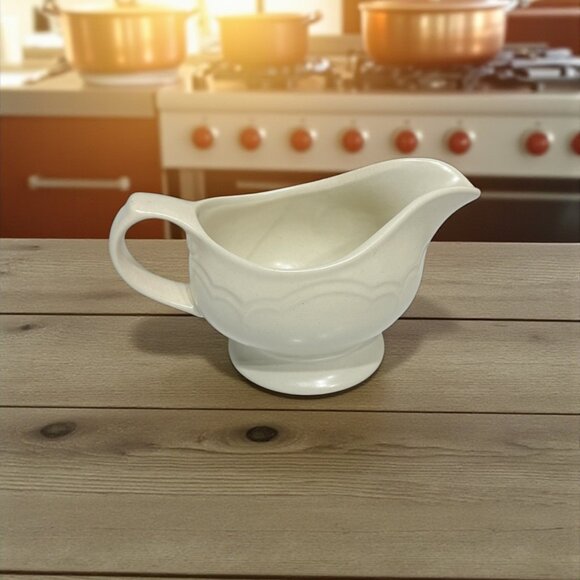 Vintage Farmhouse Pfaltzgraff Stoneware Gravy Boat #436 - Picture 11 of 15